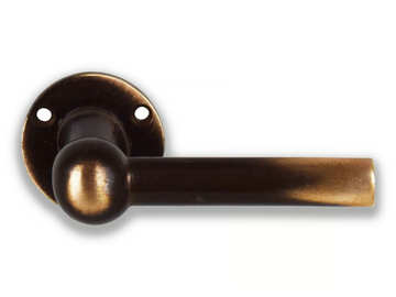 CHEMIN DE FER - Classic style door handle by GIARA ART DESIGN-BRONZE - view 2